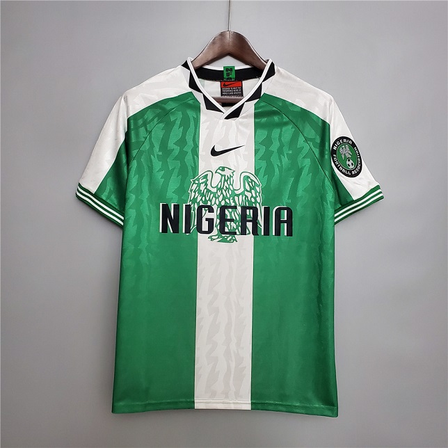 AAA Quality Nigeria 1996 Home Soccer Jersey